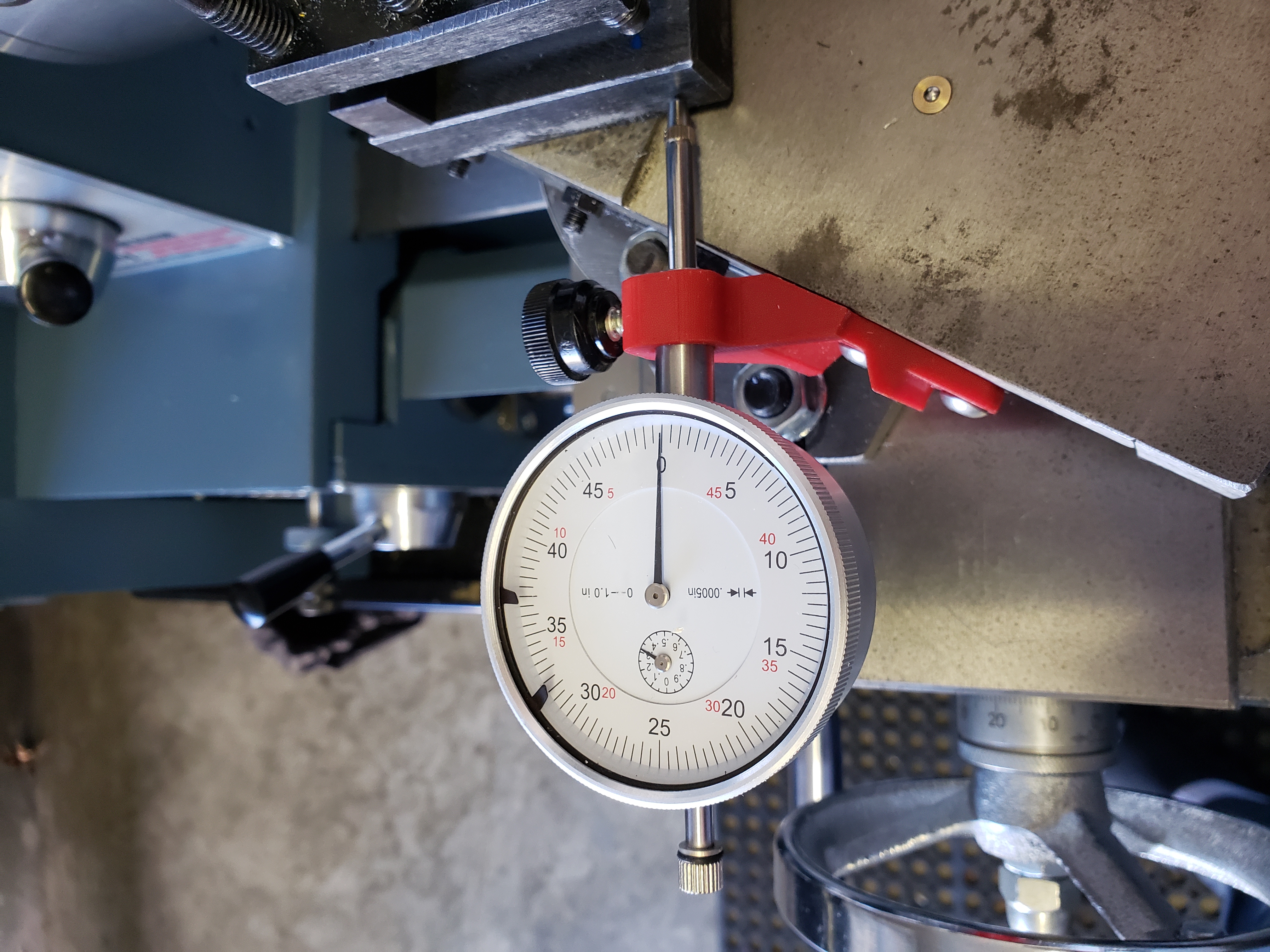 Miniatura 2 do modelo 3D Compound Angle Tool Post Dial Indicator Holder