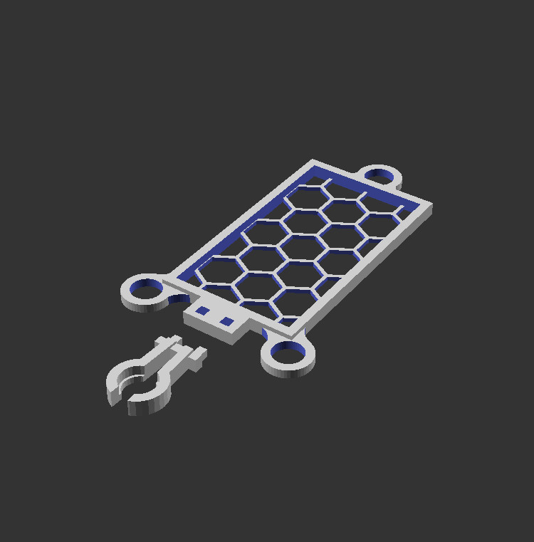 Miniatura 4 do modelo 3D Eachine BAT QX105 Alternate Frame