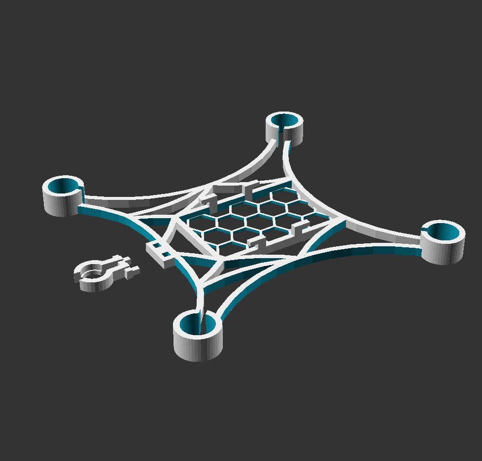 Miniatura 5 do modelo 3D Eachine BAT QX105 Alternate Frame