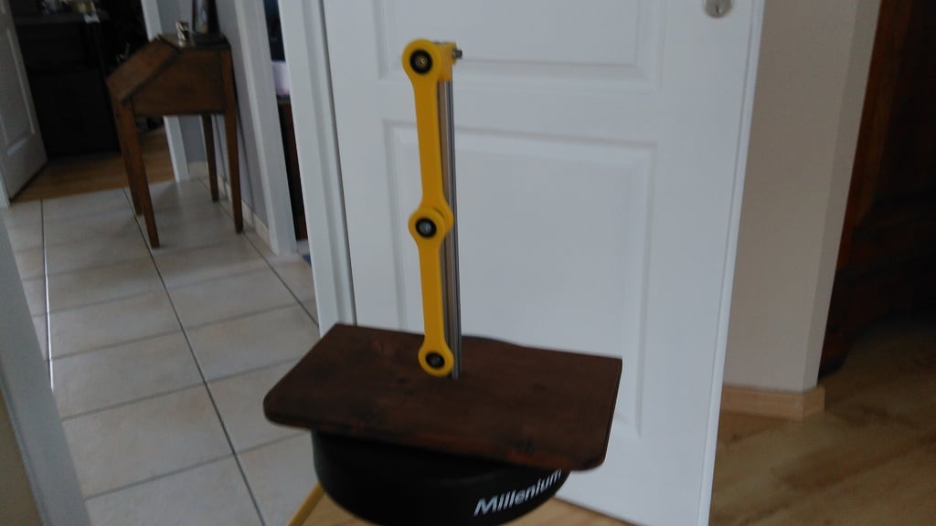 Miniatura 2 do modelo 3D Basic double pendulum