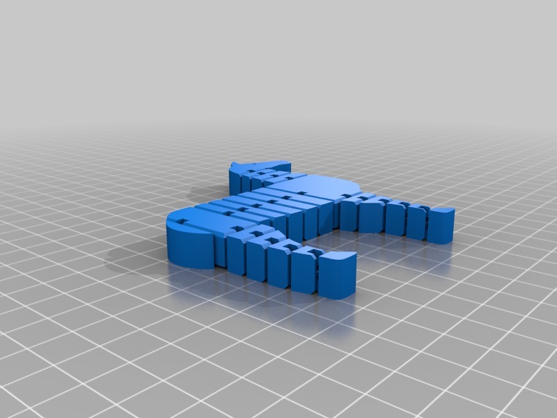Miniatura 3 do modelo 3D Llama: Flexible