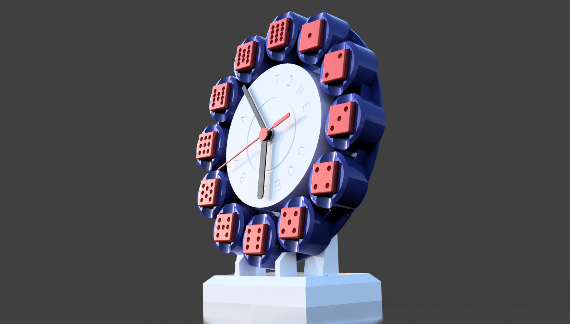 Miniatura 3 do modelo 3D Learning Clock