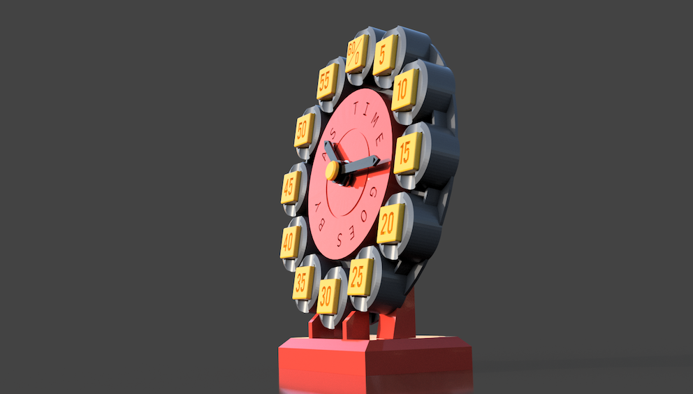 Miniatura 5 do modelo 3D Learning Clock
