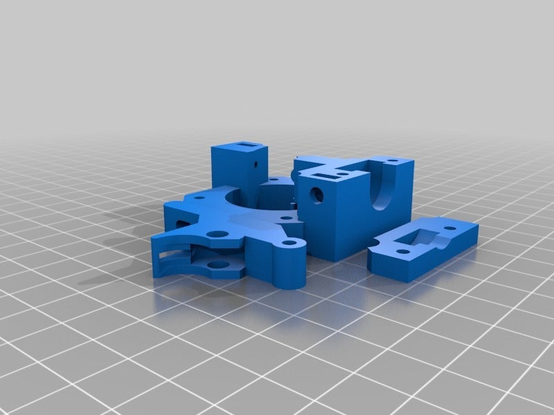 Extruder and cooling for Lama3D