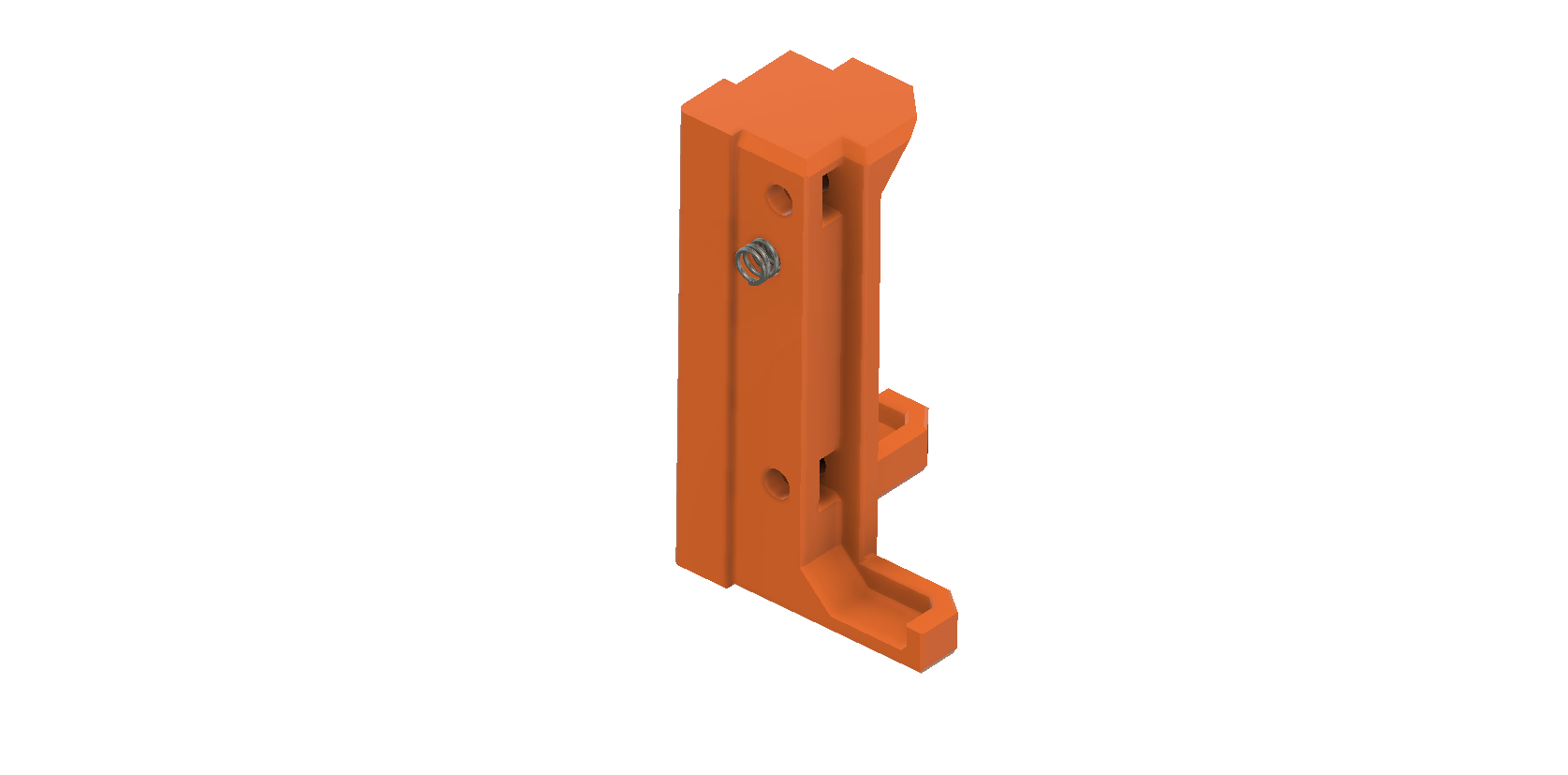 Prusa Box Quick Remove Corner with Compression Spring