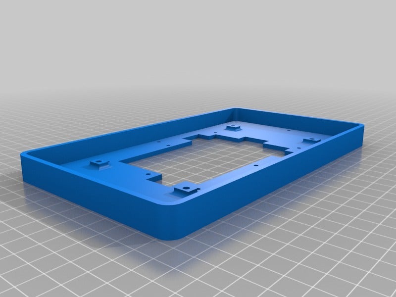 Miniatura 8 do modelo 3D Official LCD 7"  & Raspberry Pi Case