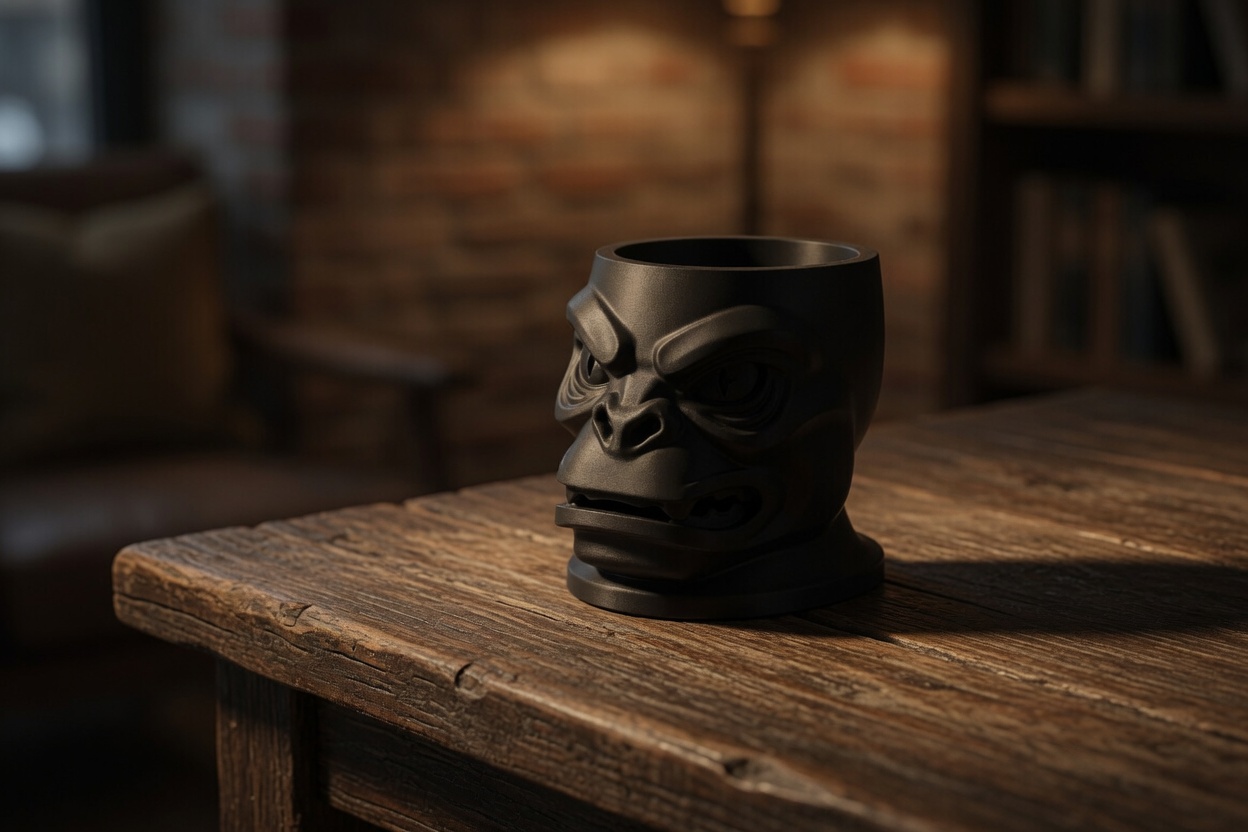Gorilla Head Mug