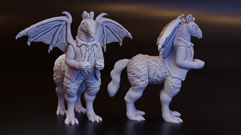 Hippogriff Teacher / Formal (DND / TTRPG)