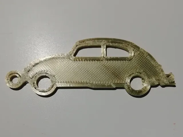 vw beetle keyring