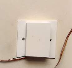 Wall switch plate and relay box