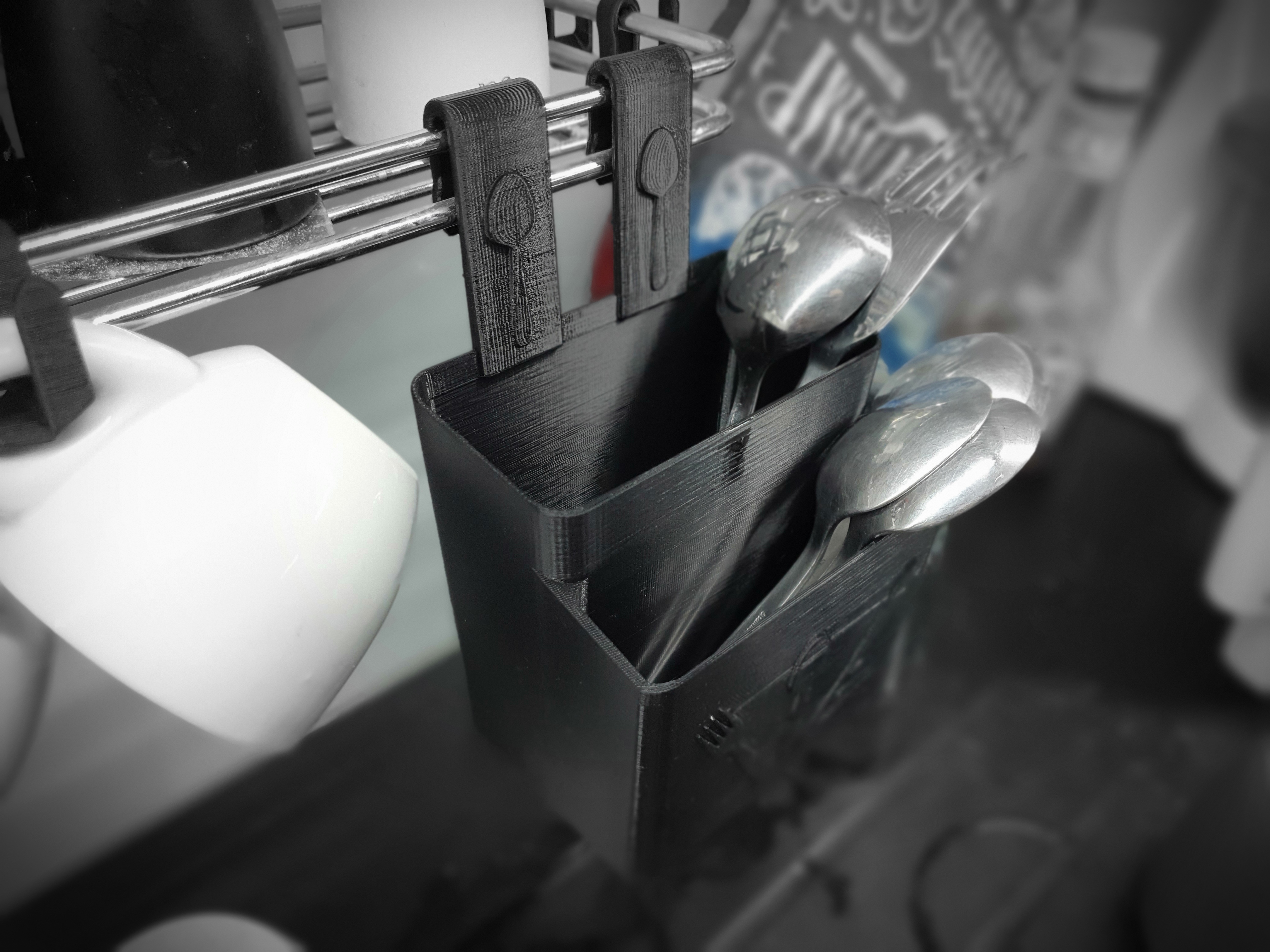 🍴 Cutlery drainer/dryer/box - hanging possibility
