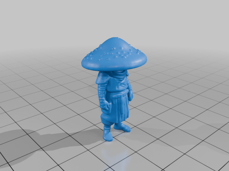 Myconid, Mushroomfolk NPC (DND / TTRPG) — miniatura 2
