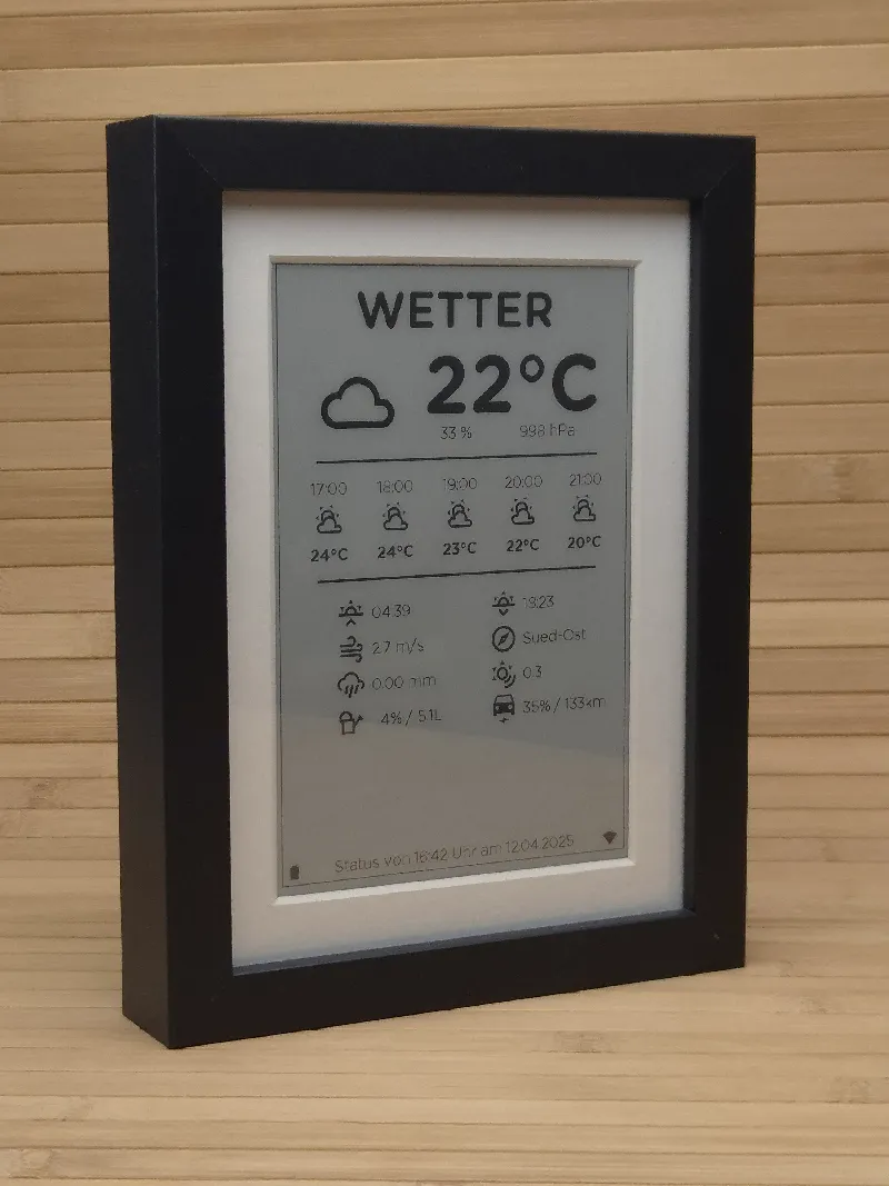 Ikea RÖDALM - eInk frame insert for 13x18cm / 5″x7″ picture frames