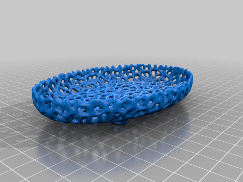 Oval Voronoi Soap Dish