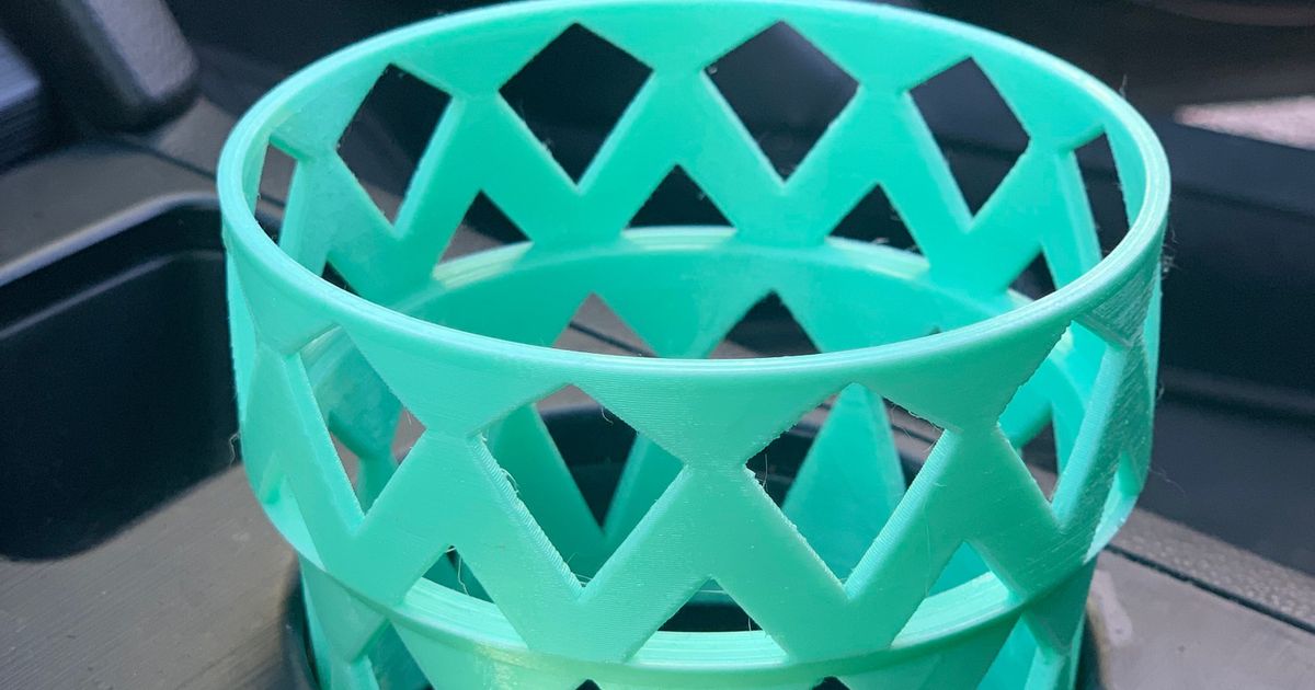 HydroFlask car cup holder by Hurst Printing Co. Download free STL