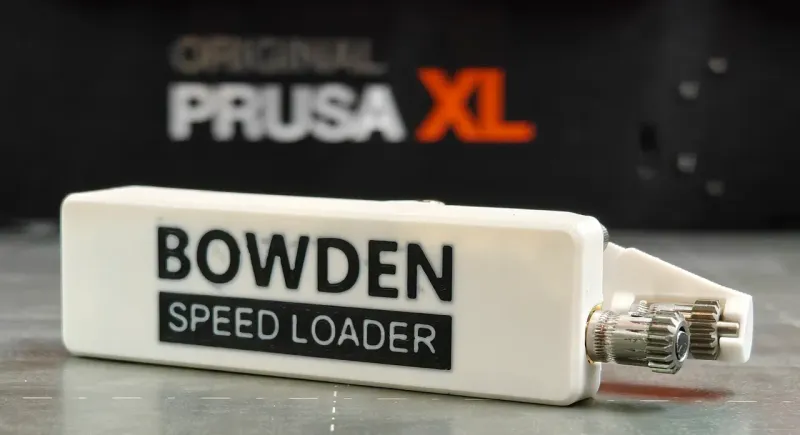 Bowden Speed Loader with FILAMENT GUIDE & LOGOS | REMIX by Print-Head ...