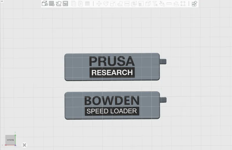 Bowden Speed Loader with FILAMENT GUIDE & LOGOS | REMIX by Print-Head ...