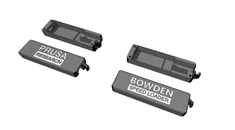 Bowden Speed Loader with FILAMENT GUIDE & LOGOS | REMIX by Print-Head ...