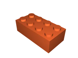 Free STL file Minecraft Red Brick Full Color Block only 🧱・3D print design  to download・Cults