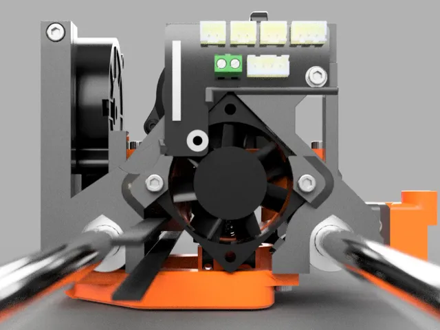 Icarus 2 - QIDI I-Mate / X-Maker / X-Smart Carriage (Orbiter, Sherpa Mini, LGX Lite)