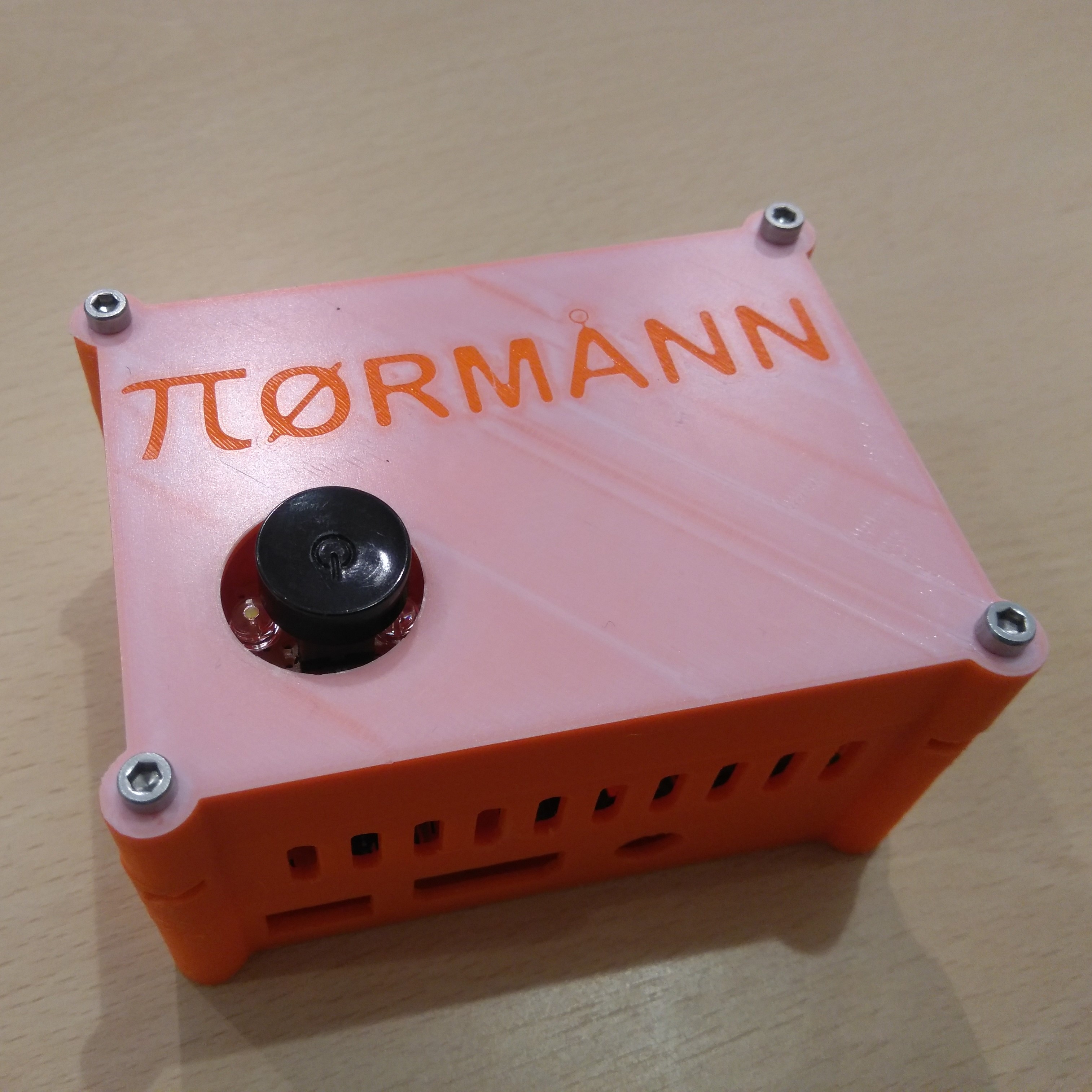 TØRMÅNN Raspi PI 3 case enclosure delux