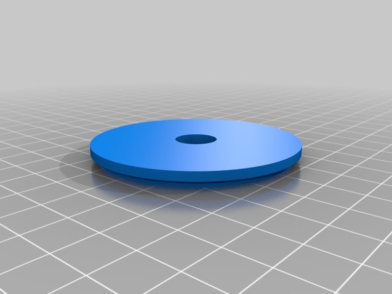 Miniatura 2 do modelo 3D Scheppach HF50 Router Table Insert Ring 