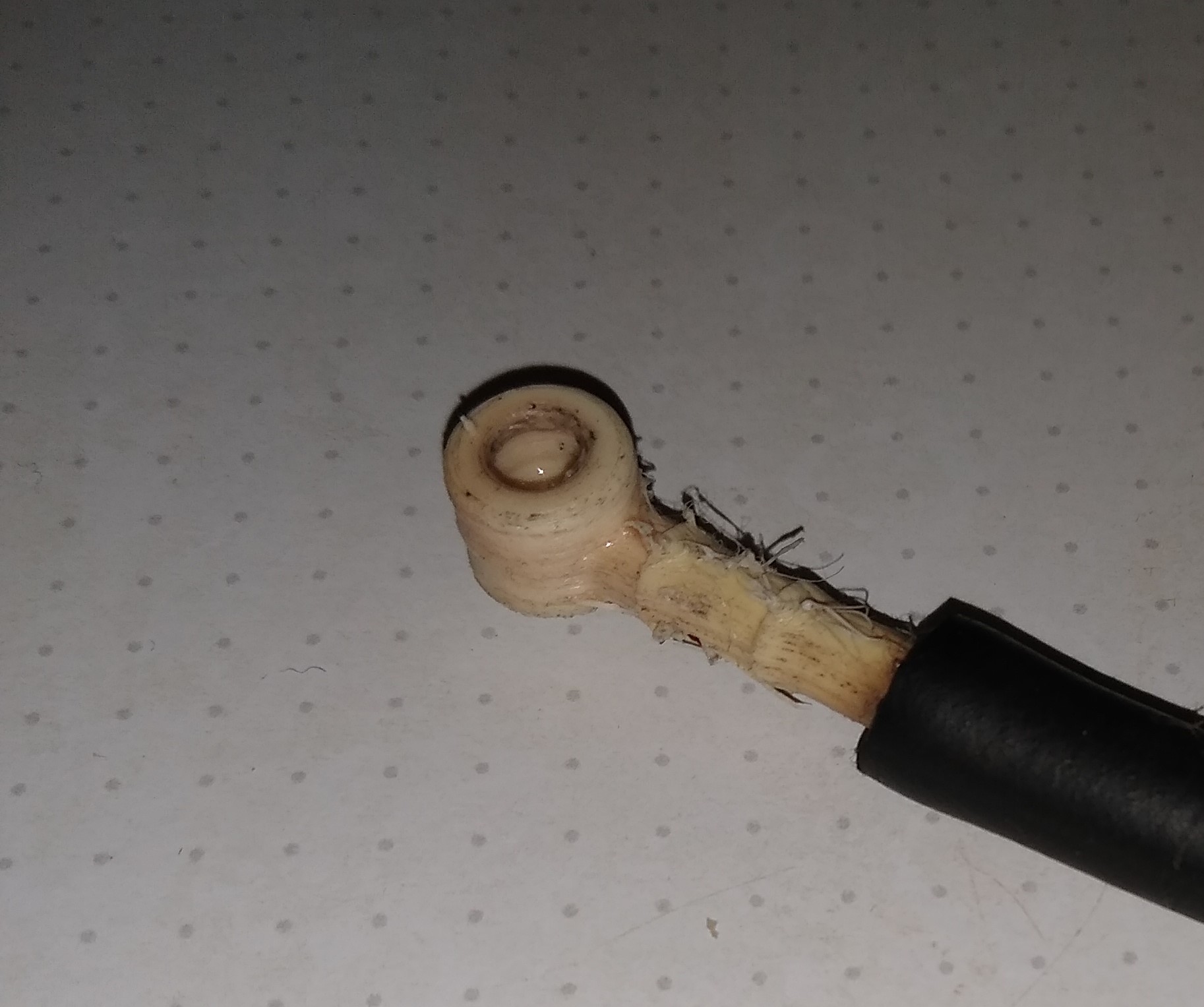 Brake bleeder nozzle