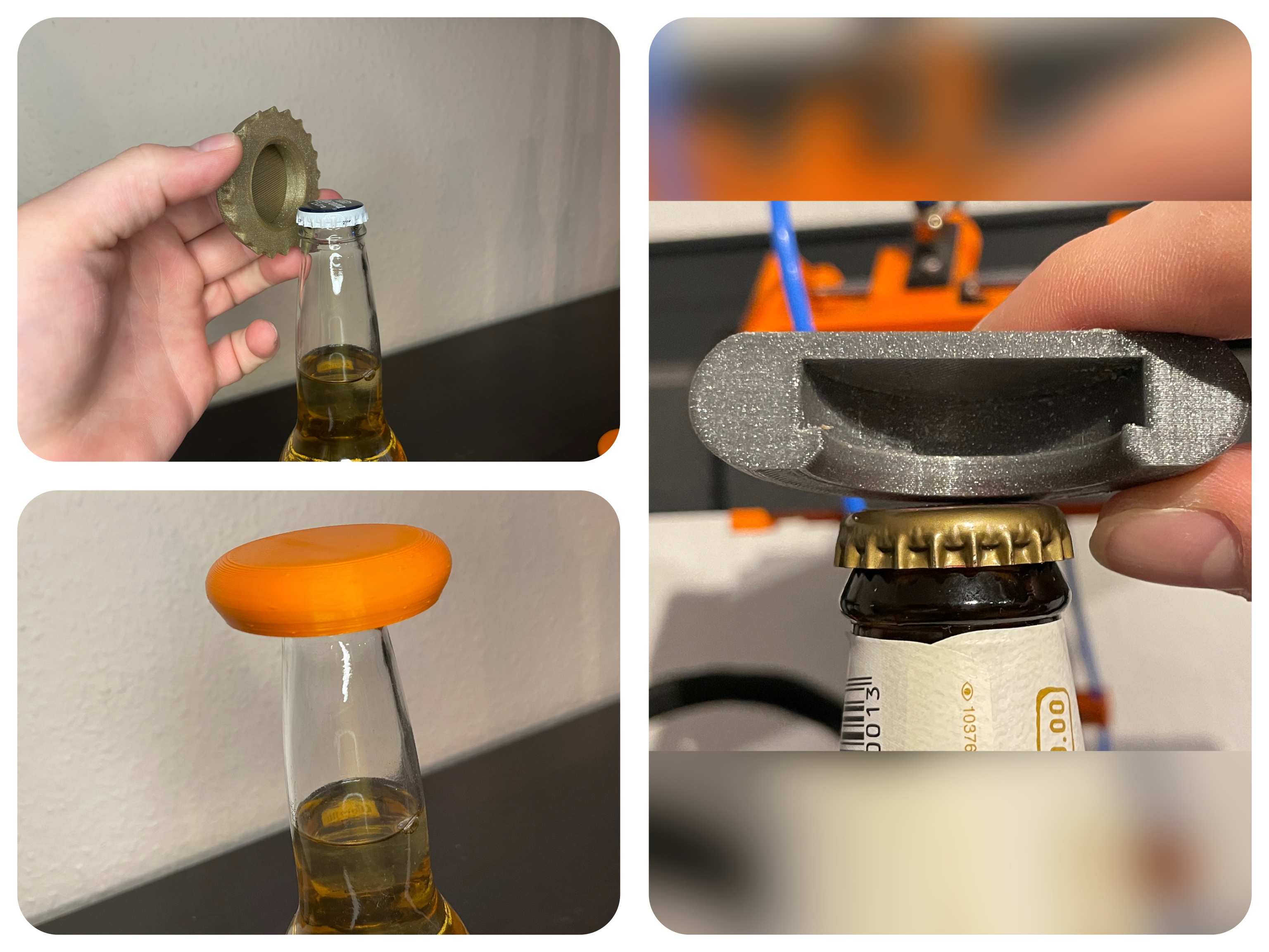 360° Bottle Opener 3D model thumbnail