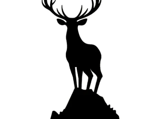 Deer wall decal