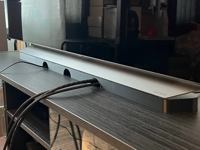 LG OLED C1 65"/55" Riser Stand and Cable Organizer