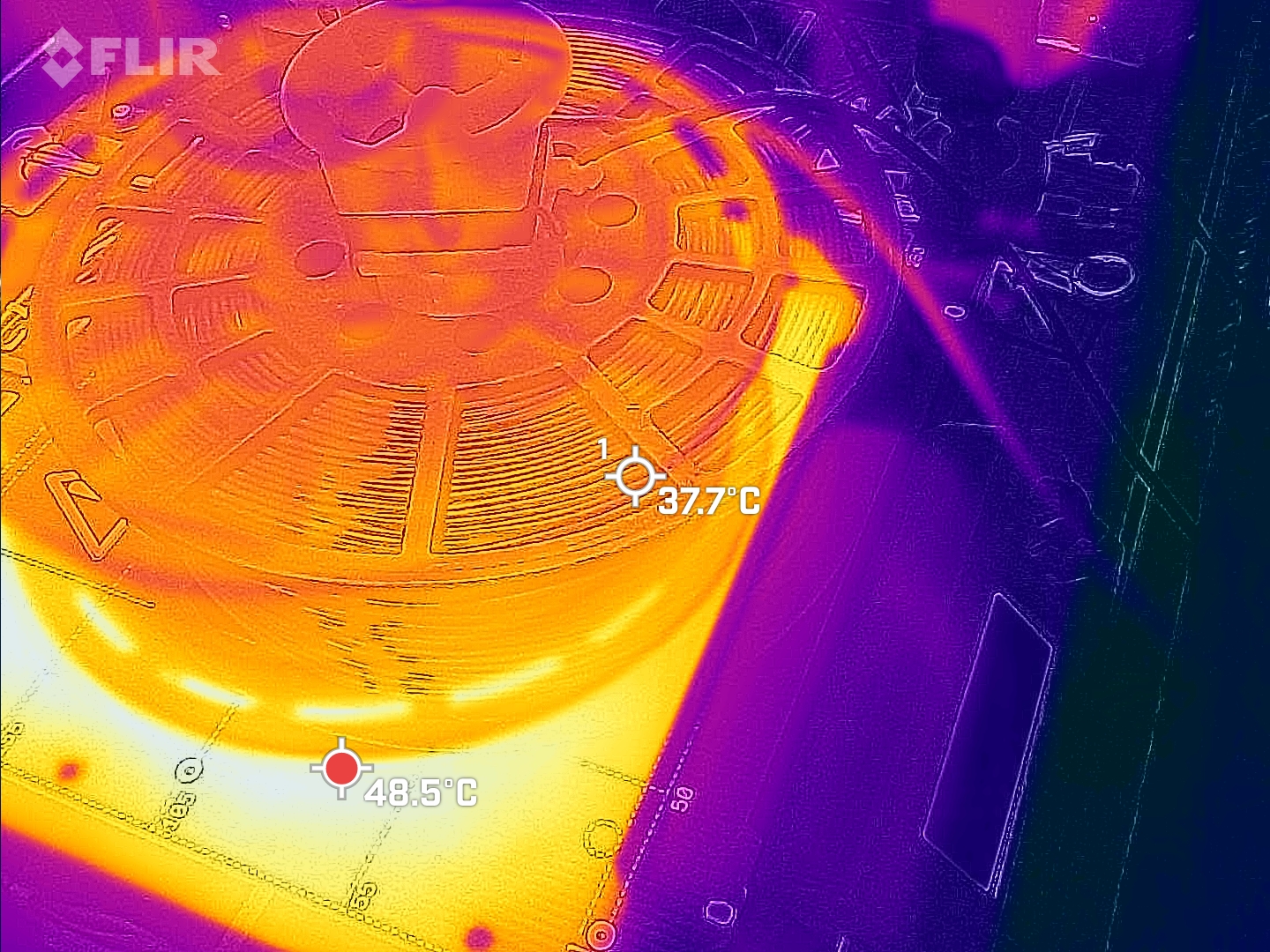 DIY Print Bed Filament Dryer by Leftcetio