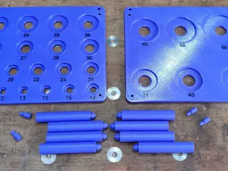 Forstner Bit Rack / Drawers by DrAl | Download free STL model ...
