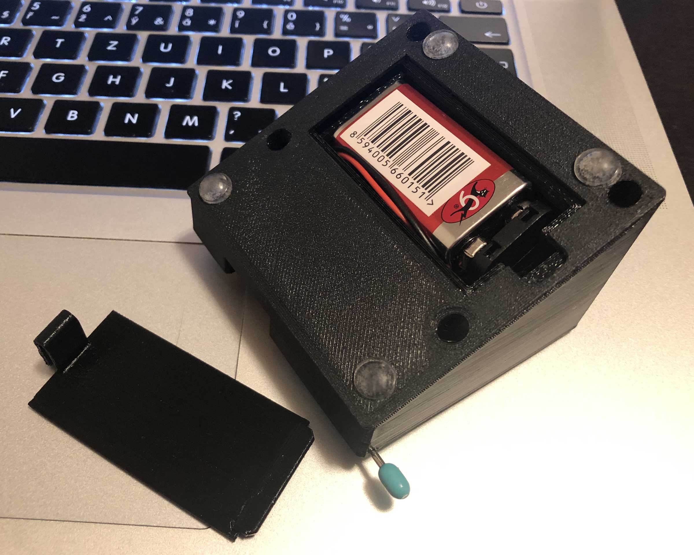 Miniatura 3 do modelo 3D Component tester case
