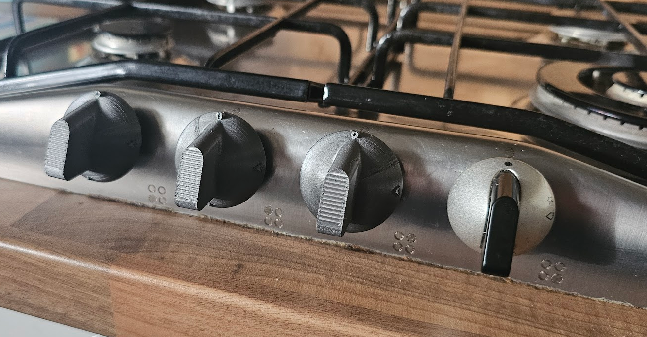 Zanussi Gas Cooker Knob