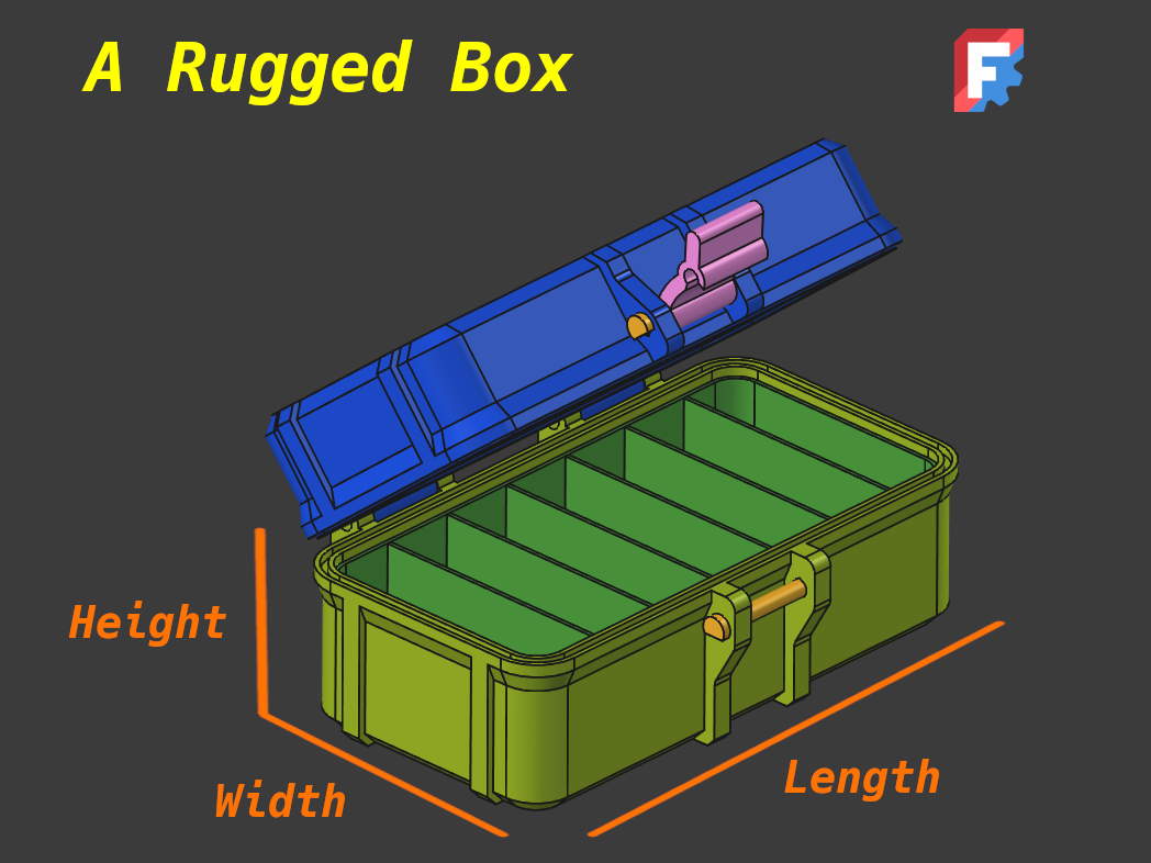 Parametric Rugged Box — miniatura 3