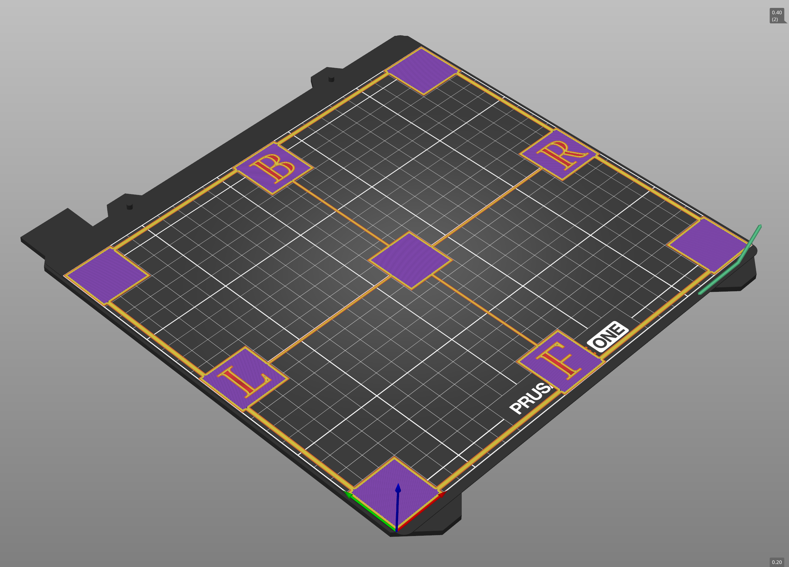 Bed Level Test (Core One)