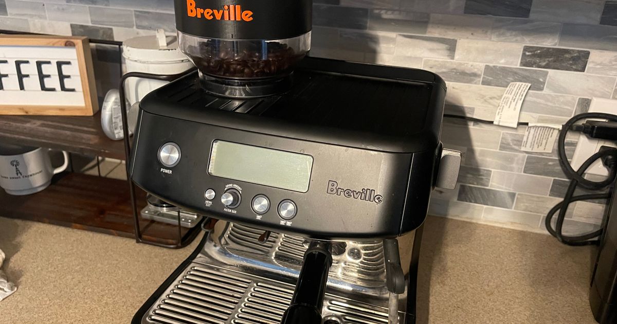 Breville Barista Pro Bean Hopper Extension (Parametric) by Barnyard