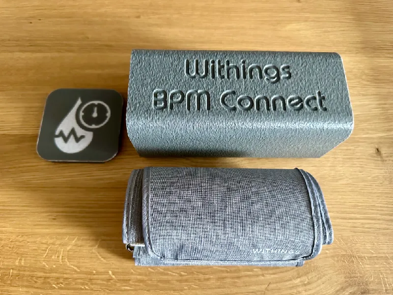 Withings BPM Connect case with sliding lid by AWSW | Download free STL ...