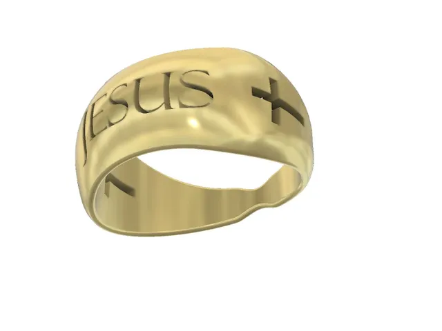 Man of Faith ring