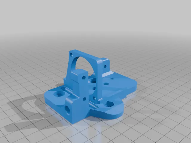 Ender 3 Pro Biqu H2 Mount + microprobe + Phaeteus HF Heatblock