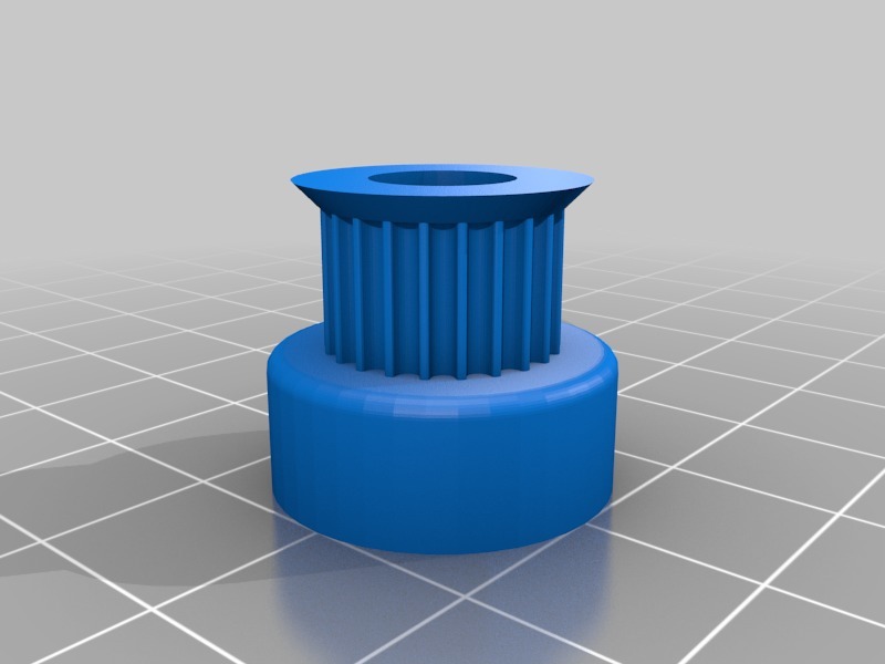 My Customized Parametric pulley - lots of tooth profiles