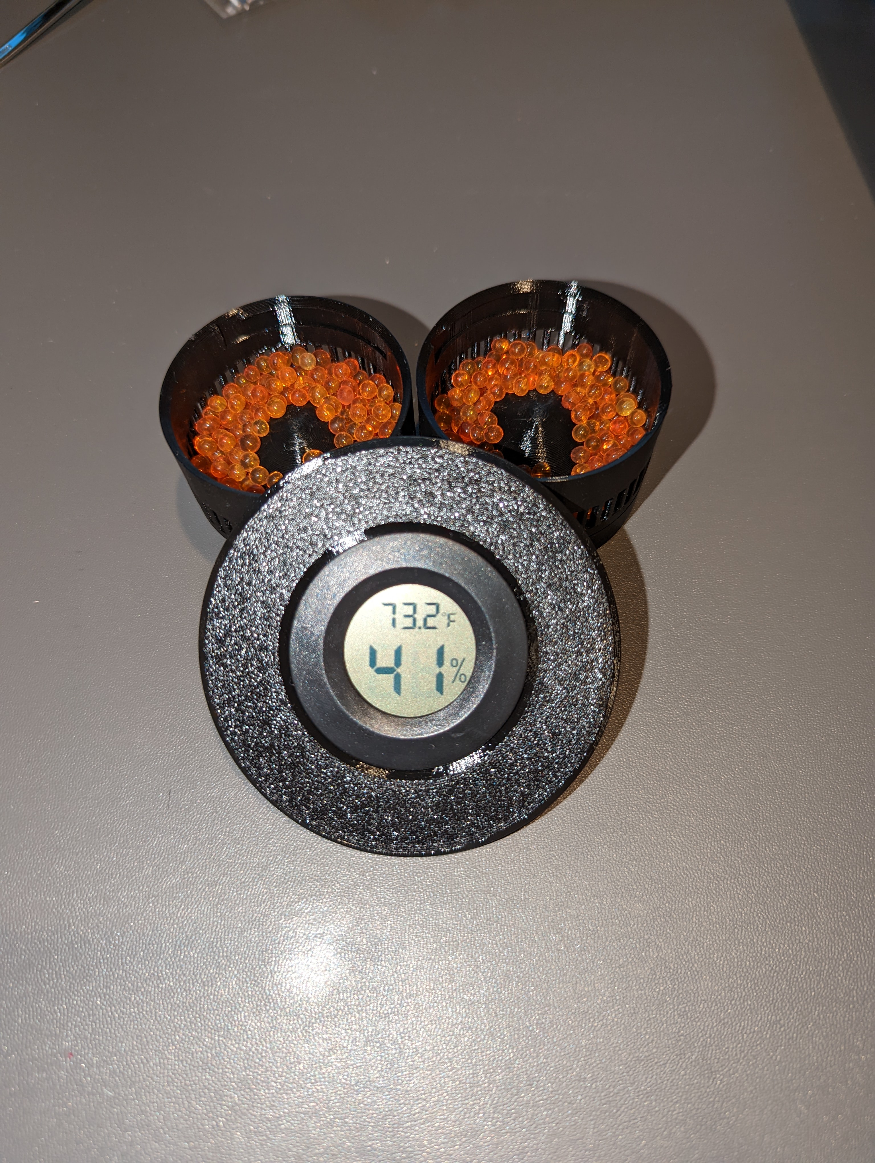 Center Tip Clipped - Hygrometer Desiccant Module