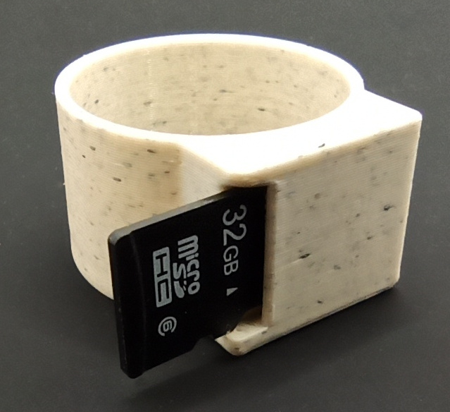 SD card holder ring