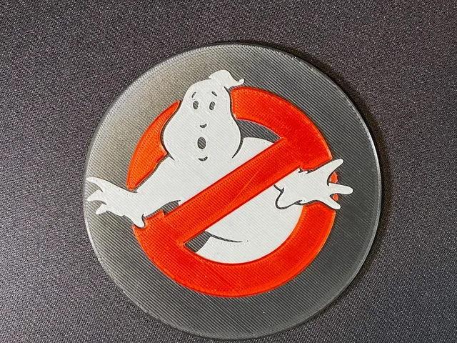 Ghostbusters Coaster Round