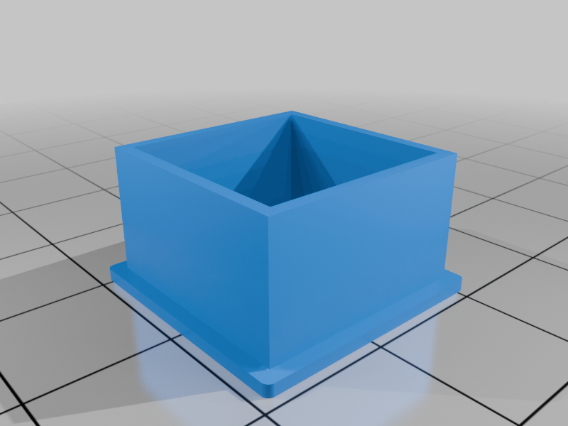 Portable DJ Booth Replacement Frame Cap 3D model by kylboy06