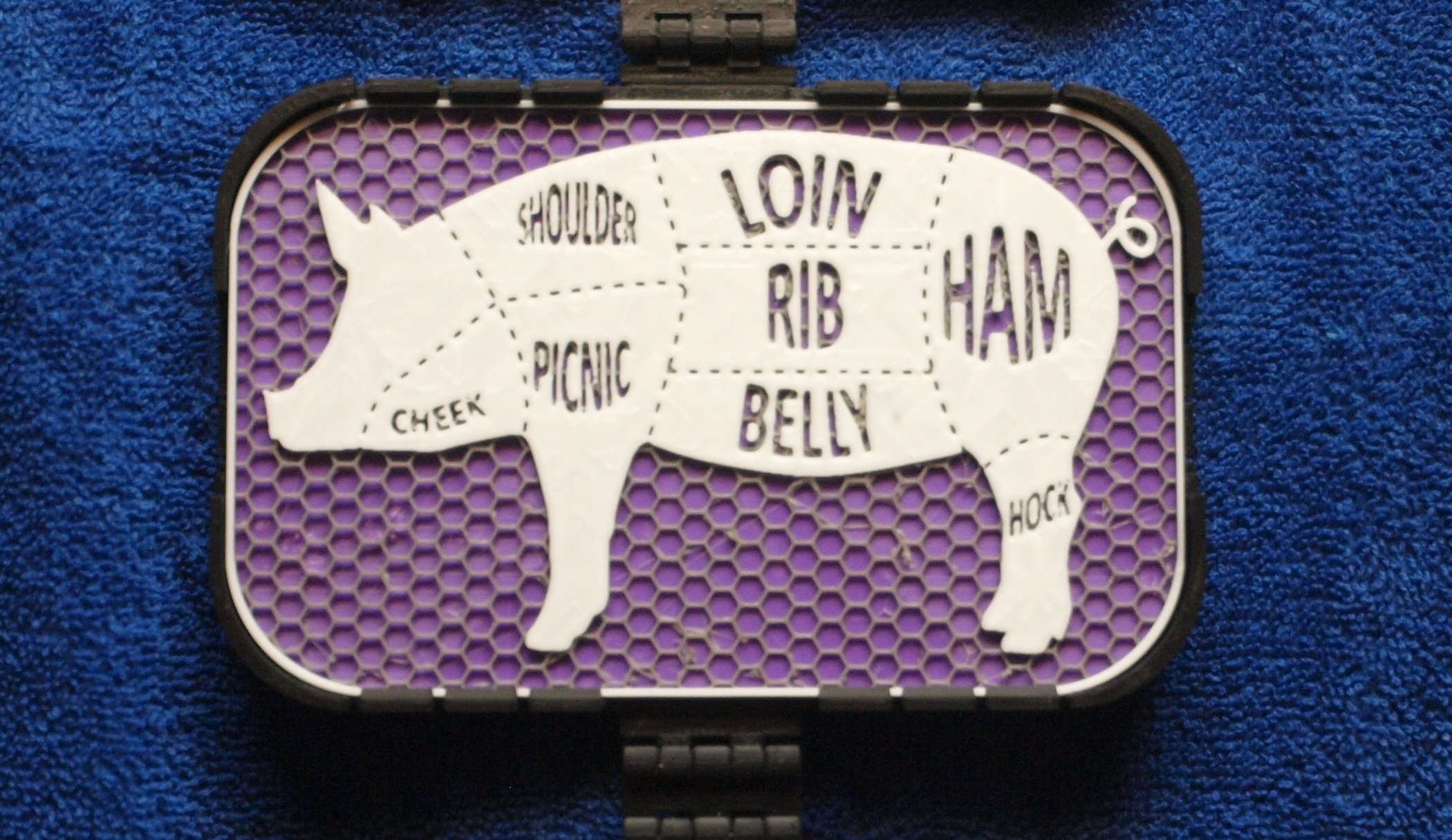 Pork Butcher Chart sign
