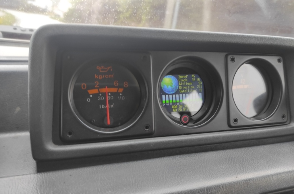 Pajero gen 1 inclinometer autool x95 adapter 