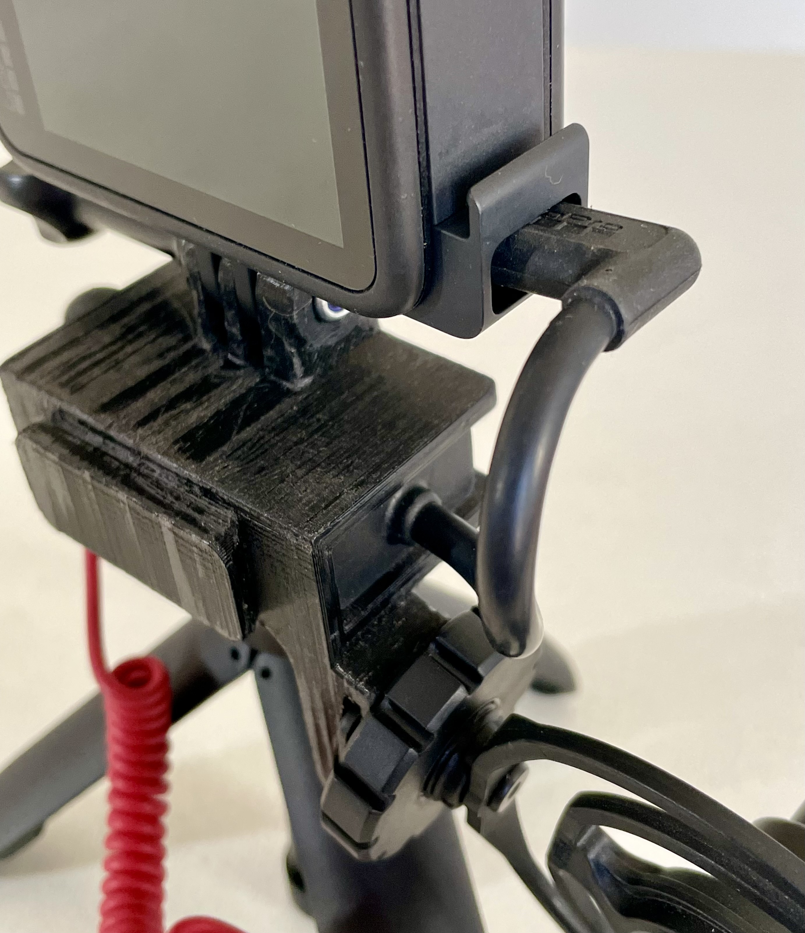 GoPro Mic Adapter Holder Hero 9, Hero 10, Hero 11, Hero 12 by Jocke