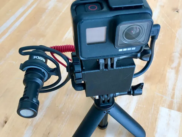 GoPro Mic Adapter Holder Hero 7 etc