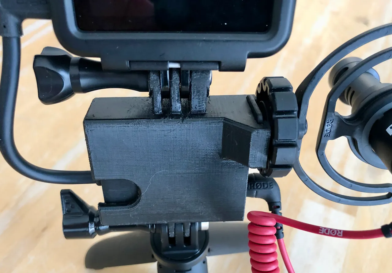 Support adaptateur micro 3.5 mm GoPro V2